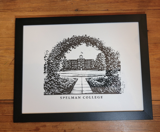 The Alumnae Arch at Spelman College (with College Name printed), Atlanta, Georgia
